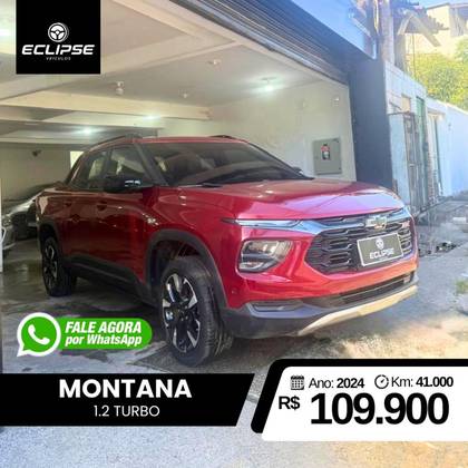 CHEVROLET MONTANA 1.2 TURBO FLEX RS AUTOMÁTICO CHEVROLET MONTANA 1.2 TURBO FLEX RS AUTOMÁTICO